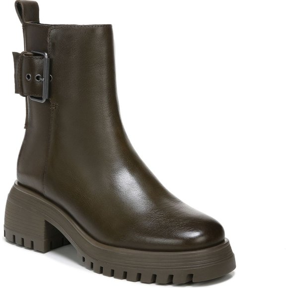 Franco Sarto Women's Jersey Booties Olive Size 9 Minor Scratches Check Pics B4HP - Picture 1 of 9